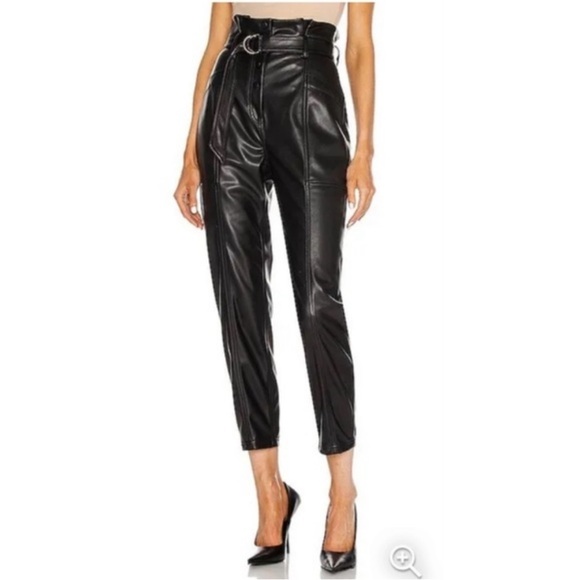 House of Harlow 1960 Pants - House of Harlow 1960 Black High-Waisted Pants